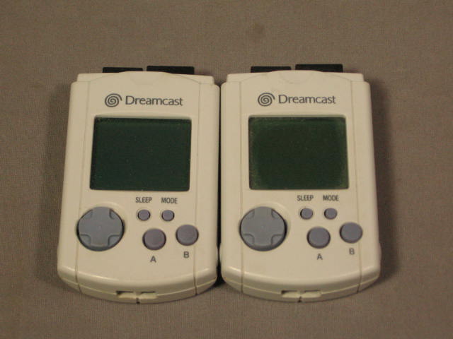 Sega Dreamcast Console 21 Games Controller 2 VMU Lot NR 6