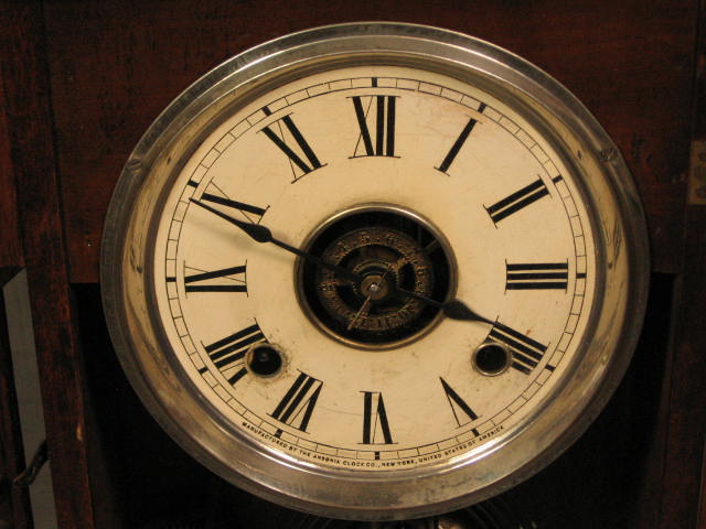 Antique Ansonia Gingerbread Mantle Mantel Shelf Clock 3