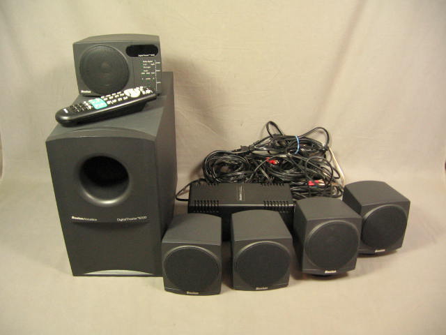 Boston Acoustics Digital Home Theater Surround Sound Speaker System 6000