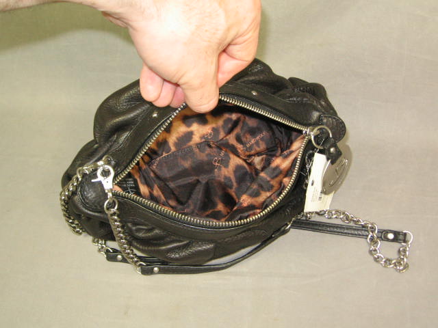 NWT B. Makowsky Grab Bags II Chain Crossbody Purse $118 3