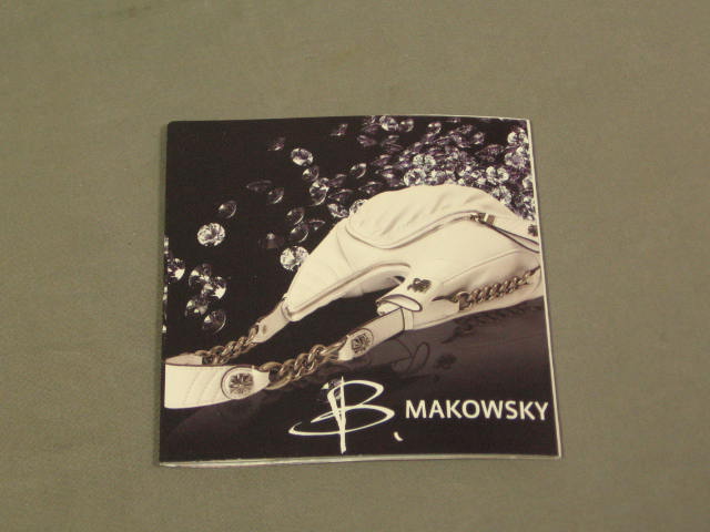 NWT B. Makowsky Lisbon Shoulder Bag Purse Black $188 NR 4