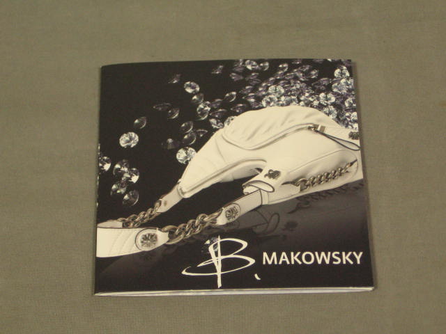 NWT B. Makowsky Lisbon Shoulder Bag Purse Vachetta $188 6