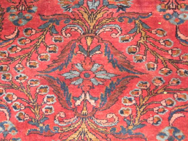 Vintage Antique Oriental Persian Rug Carpet 41.5" x 58" 5