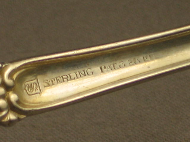 Sterling Silver Spoons Knives 11 Oz Gorham Camellia+ NR 2