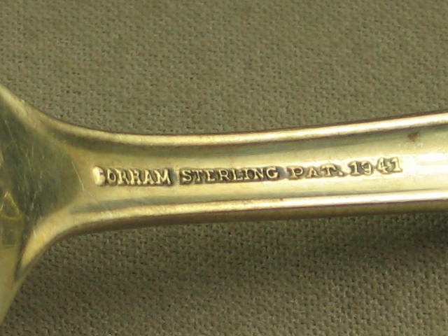 Sterling Silver Spoons Knives 11 Oz Gorham Camellia+ NR 3