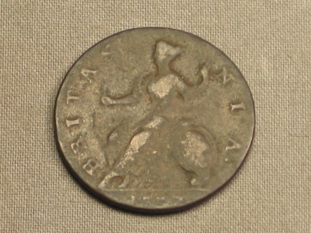 Coin Lot 1700s Britannia Half Penny 1861 Indian Head + 2