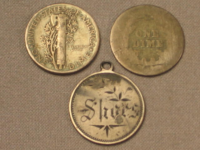 Coin Lot 1700s Britannia Half Penny 1861 Indian Head + 9