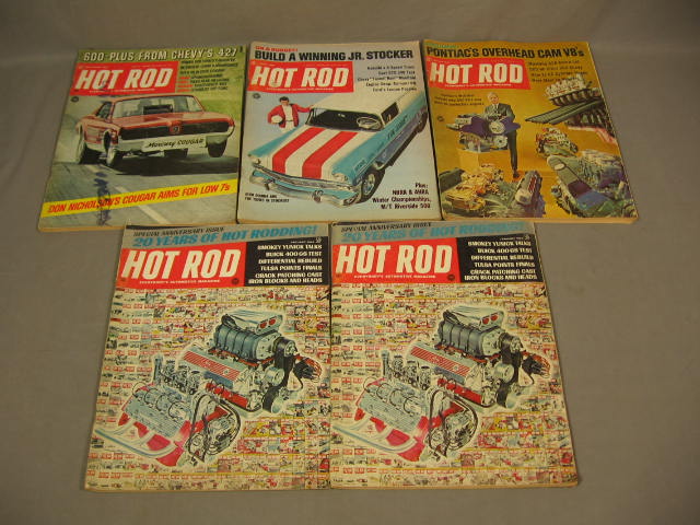 83 Vintage Hot Rod Drag Racing Magazines Lot 1963-1976+ 2