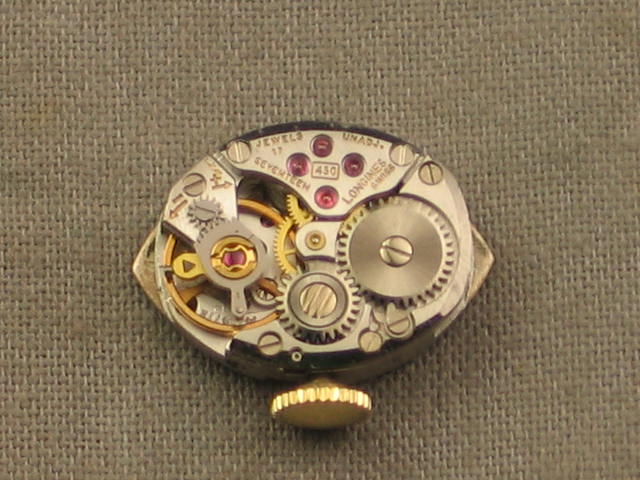 Vintage Longines 17J 17 Jewel 14K Gold Watch Wristwatch 3