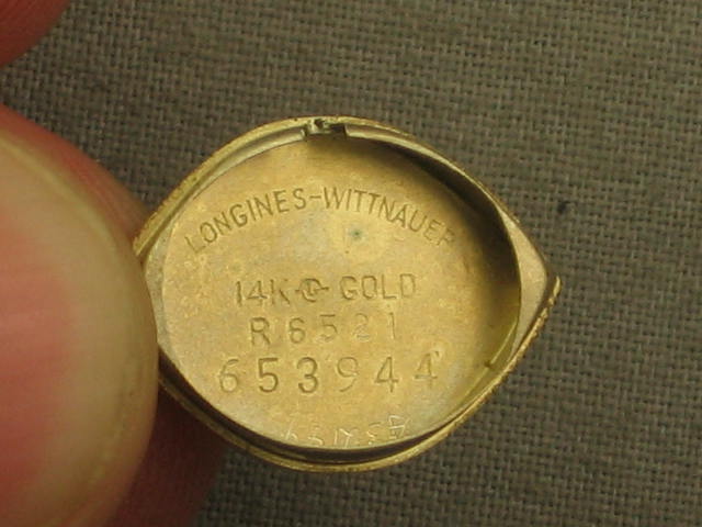 Vintage Longines 17J 17 Jewel 14K Gold Watch Wristwatch 4