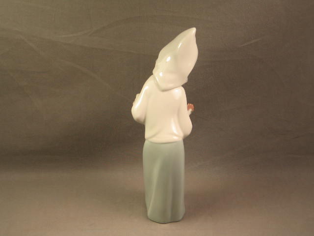 3 Lladro Figurine Girl Stretching W/Rooster Little Duck 8