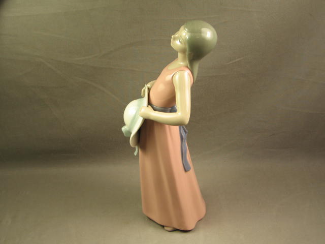 Lladro Dreamer Girl With Hat #5008 Retired Figurine NR 2