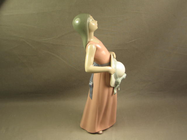 Lladro Dreamer Girl With Hat #5008 Retired Figurine NR 4