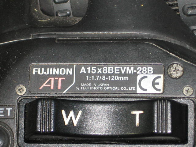 Fuji Fujinon AT A15x8BEVM-28B 1:1.7/8-120mm Camera Lens 1