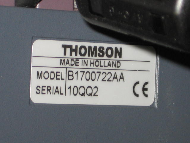 Thomson TTV 1707 Studio Camera Viewfinder OCP 42 Panel+ 9