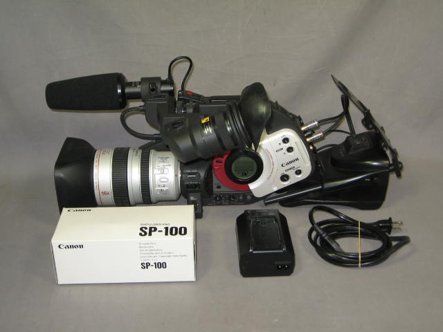 Canon XL1S XL1 S 3CCD MiniDV Camcorder MA 200 Adapter +