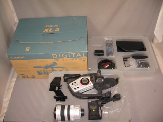 Canon XL2 XL 2 3CCD MiniDV Camcorder 20x Zoom Lens + NR
