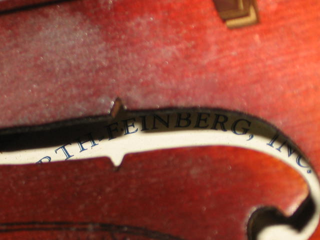 Vintage Barth-Feinberg 1/4 Size Violin W/ Case + Bow NR 2