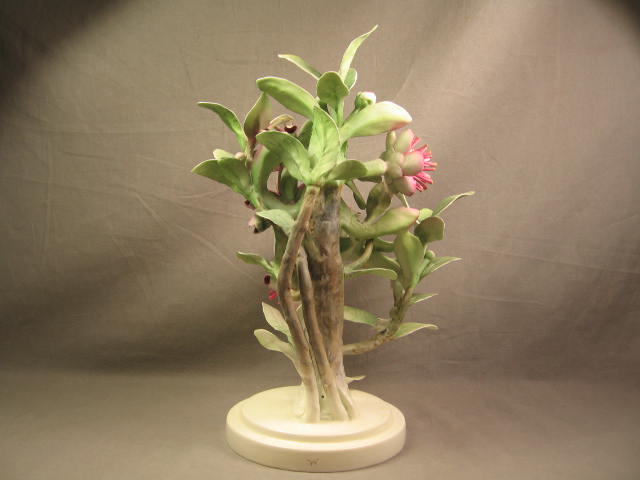Royal Worcester Dorothy Doughty Mexican Feijoa & Ladybird Flower Figure Figurine 3
