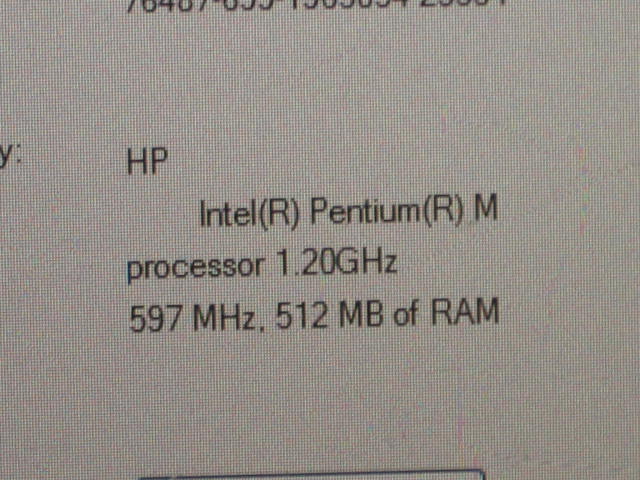 Compaq tc1100 Tablet PC Pentium M 1.2GHz 512MB 60GB DVD 7
