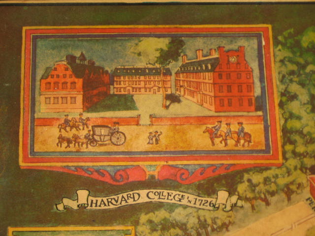 Harvard University 1636-1936 Tercentenary Poster Print 2