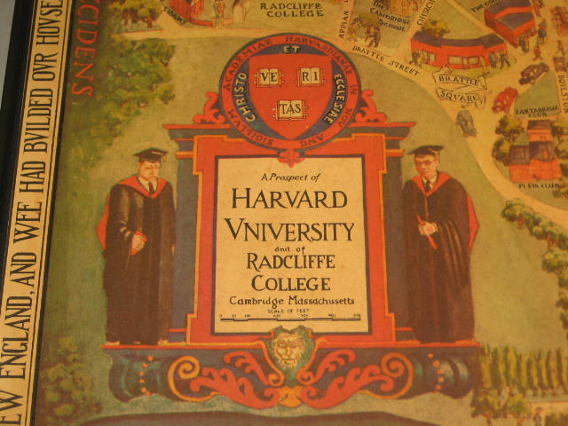 Harvard University 1636-1936 Tercentenary Poster Print 4