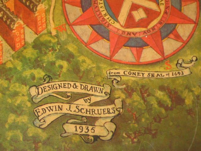 Harvard University 1636-1936 Tercentenary Poster Print 6