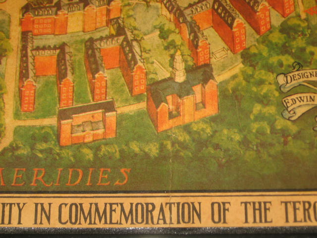 Harvard University 1636-1936 Tercentenary Poster Print 9