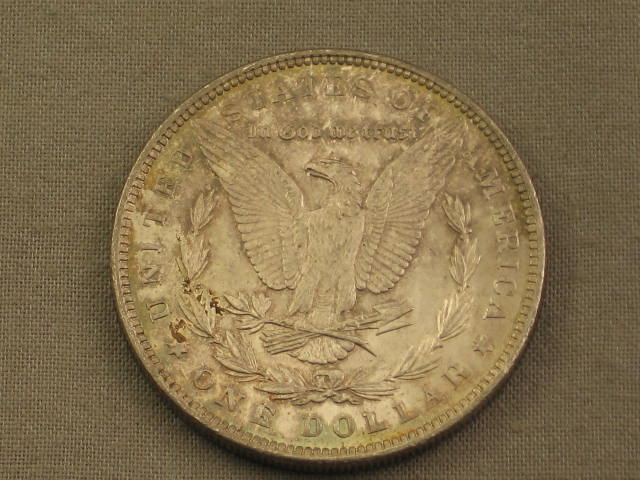 5 Silver Dollars 1886 1889 1921 Morgan +1922 1924 Peace 5