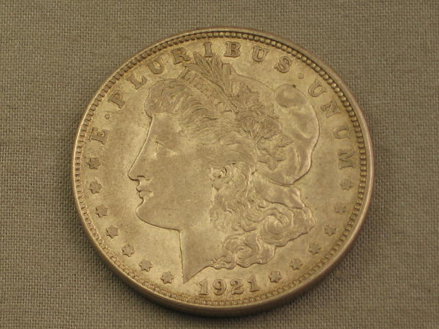 5 Silver Dollars 1886 1889 1921 Morgan +1922 1924 Peace 6
