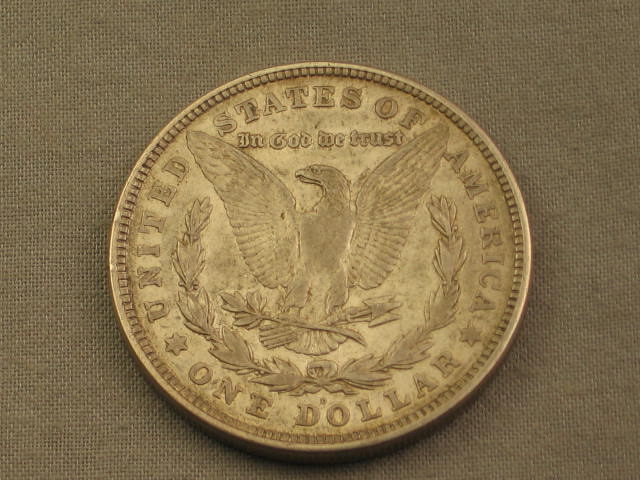 5 Silver Dollars 1886 1889 1921 Morgan +1922 1924 Peace 7