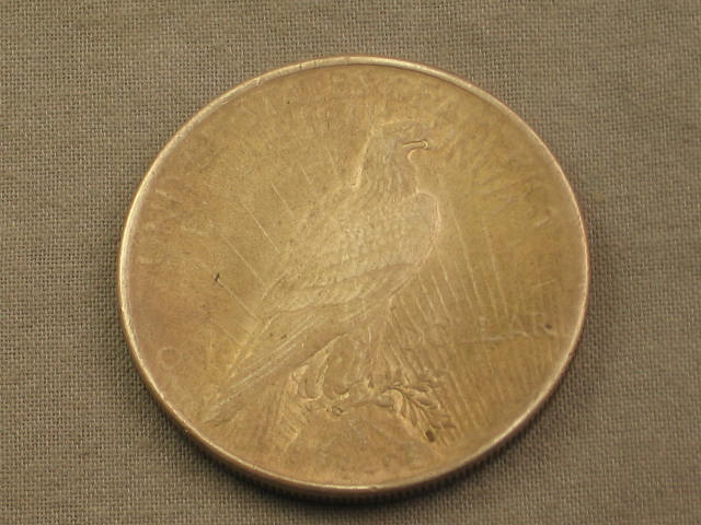 5 Silver Dollars 1886 1889 1921 Morgan +1922 1924 Peace 11