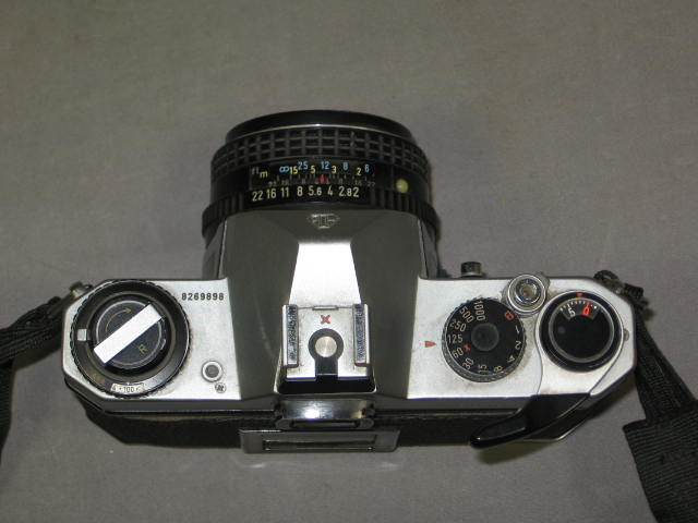 Asahi Pentax KX 35mm SLR Film Camera W/ 50mm 135mm Lens 5