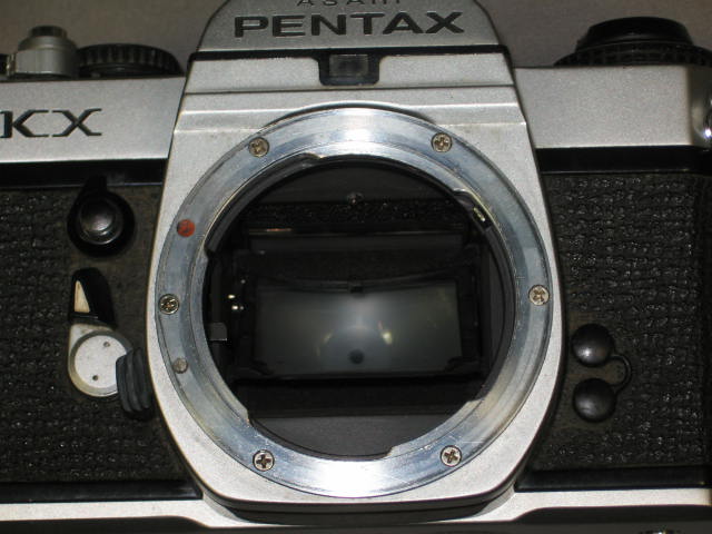 Asahi Pentax KX 35mm SLR Film Camera W/ 50mm 135mm Lens 9