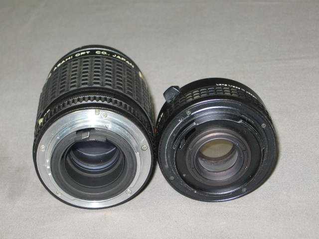 Asahi Pentax KX 35mm SLR Film Camera W/ 50mm 135mm Lens 11