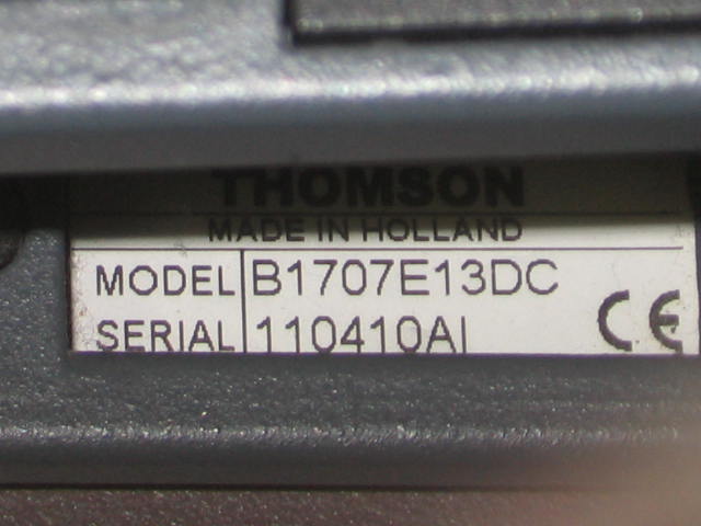 Thomson TTV 1707 Studio Camera Viewfinder OCP 42 Panel+ 4