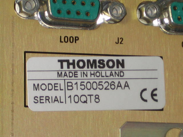 Thomson TTV 1707 Studio Camera Viewfinder OCP 42 Panel+ 11