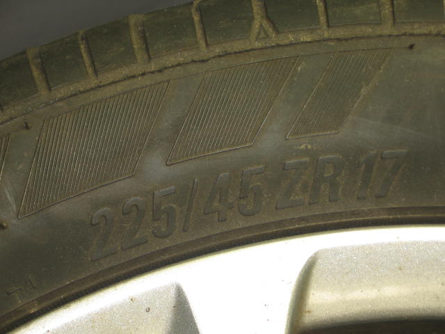 4 Wheels Nitto NT450 225/45/17 Tires +Ace Manta Rims NR 4