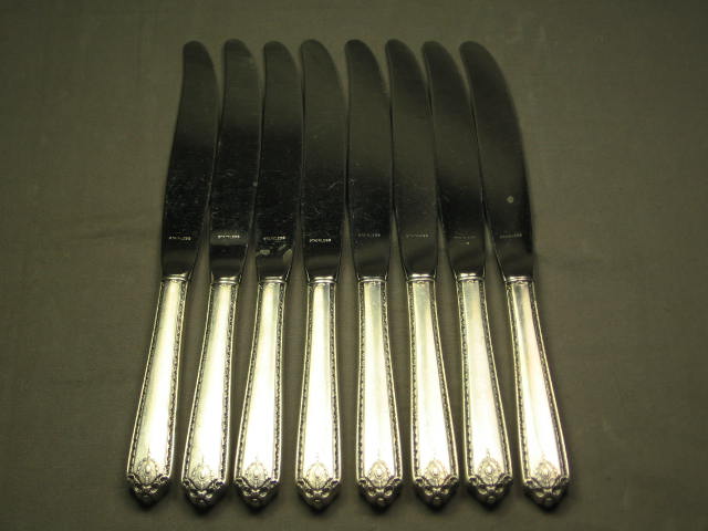 39-Pc Westmorland Sterling Silver Flatware Set 36 Oz ++ 4