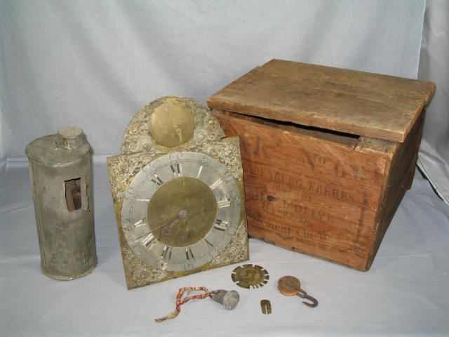 Antique Clock Rich Manning Ipswich 1700-1800s