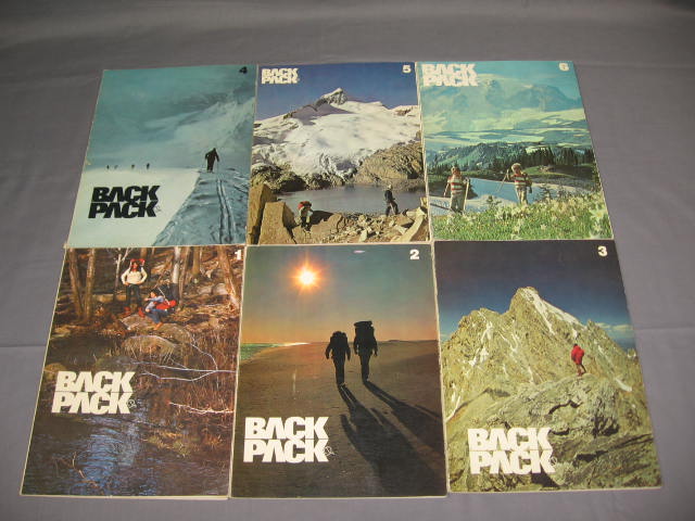 1973-83 Vintage Backpacker Magazine Issues Lot #1-59 NR 1