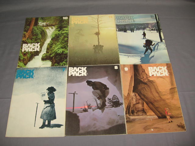 1973-83 Vintage Backpacker Magazine Issues Lot #1-59 NR 2