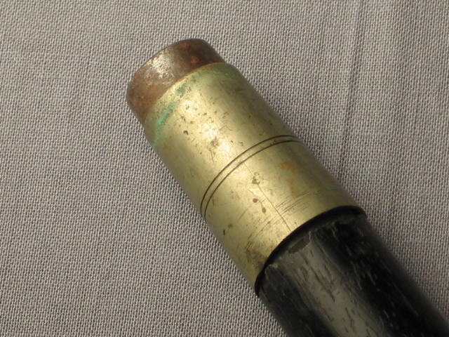 Rare Antique Gold Presentation Cane Walking Stick 1888 6