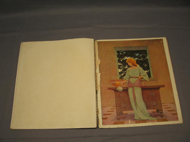 The Knave of Hearts 1925 Louise Saunders Maxfield Parrish Art Softcover Book NR! 20