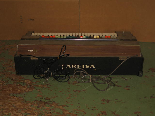 Vintage 1970s Farfisa VIP 233 VIP233 Combo Organ + NR! 5