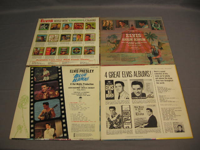 19 Elvis Presley LP Record Lot LPM 1254 1382 1515 1884+ 7