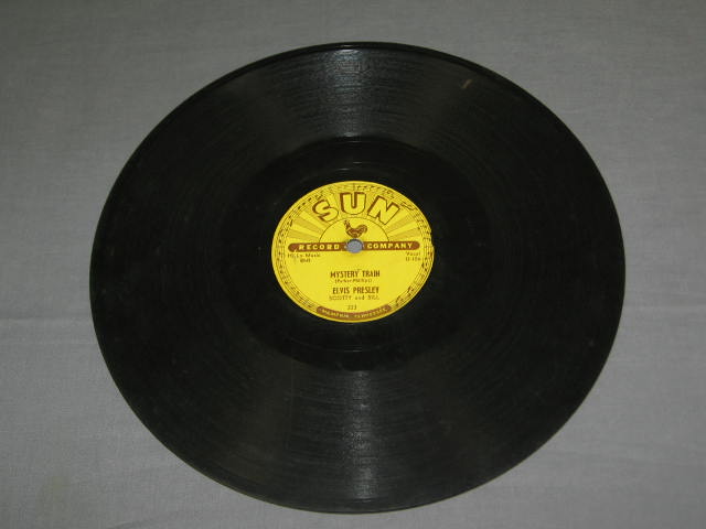 Elvis Presley 78 Vinyl Sun Records U-156 223 Mystery Train I Forgot To Remember