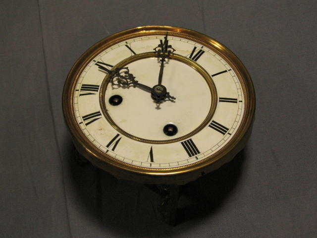 Vintage Antique German Wall Clock W/ Pendulum Maier NR 14