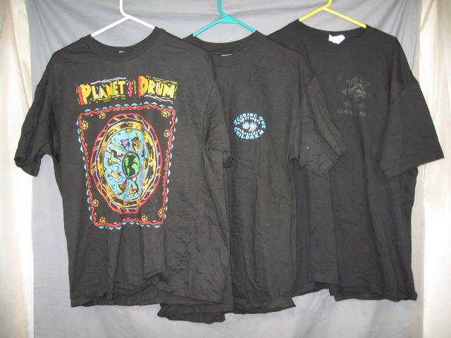 5 Vintage Grateful Dead Concert T-Shirt Collection Lot 3