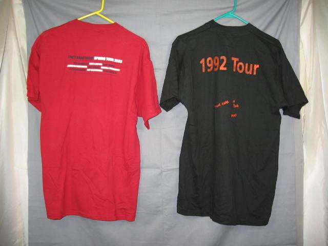 8 Phish Trey Anastasio Concert T-Shirt Lot 1992-2003 NR 8